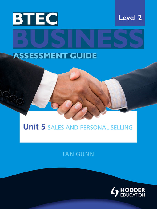 Title details for BTEC First Business Level 2 Assessment Guide by Ian Gunn - Available